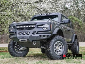 Ford Bronco Front Bumper - Fab Fours - Grumper